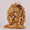 Vajrapani Statue Half-Kneeling left view showing the Bodhisattva of Power in sacred form