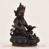 Right side view of Yellow Dzambhala Statue for Sale – Tibetan Buddhist Wealth Deity