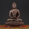 Amitabha Buddha Idol handcrafted in Nepal, seated in meditation posture symbolizing infinite light and compassion.