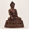 Right side view of handcrafted Online Shakyamuni Buddha statue from Nepal